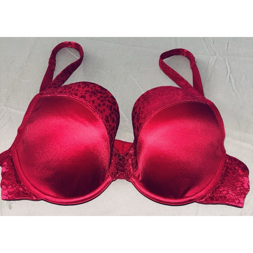 Le Mystere Underwire Balconette Bra 36D Red